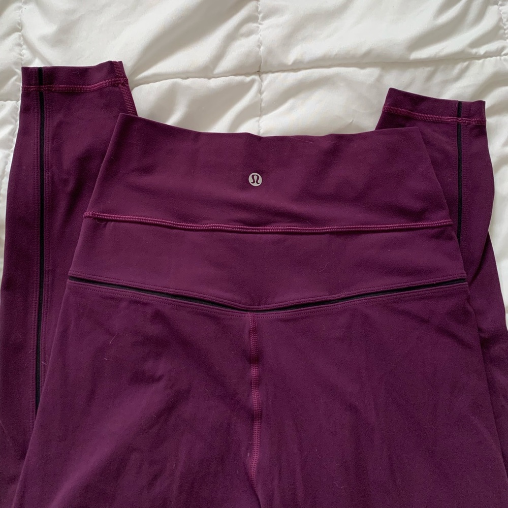 High Rise Lululemon Athletica Full Length Leggings